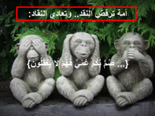 النقد خطيئة : البراءة للأقوياء و اللائمة على المستضعفين...