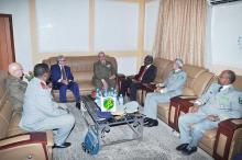 وزير الدفاع يستقبل قائد أركان الجيوش الاسبانية